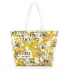 Versace Jeans Couture Shopper Logo Brush Couture White Gold - 3
